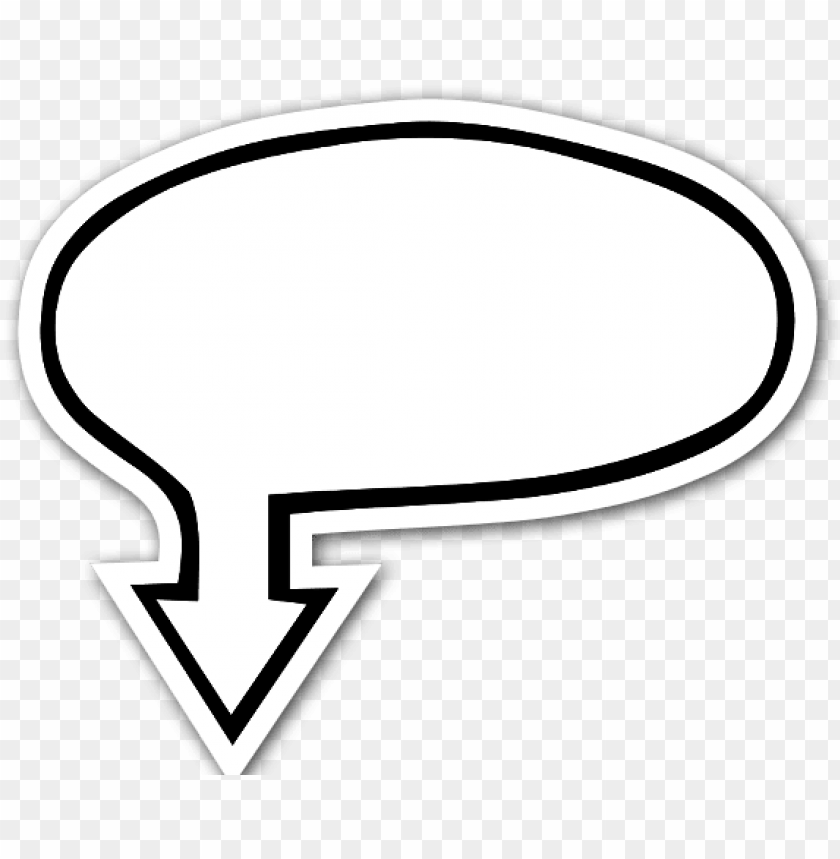 free PNG erfect to add your own custom words in the speech - speech bubble arrow PNG image with transparent background PNG images transparent