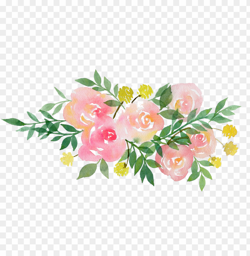 erfect wedding flower garland clipart 34 inspirational - pink flower  clipart transparent PNG image with transparent background | TOPpng