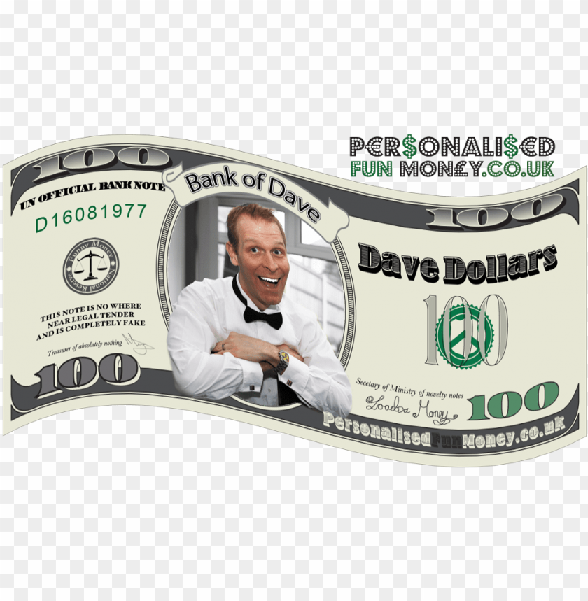 Ersonalised Dollar Bills - United States Dollar PNG Transparent With Clear Background ID 230285