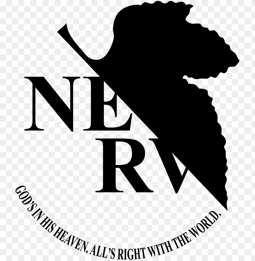 Erv Logo Neon Genesis Evangelion Nerv Logo Png Image With Transparent Background Toppng