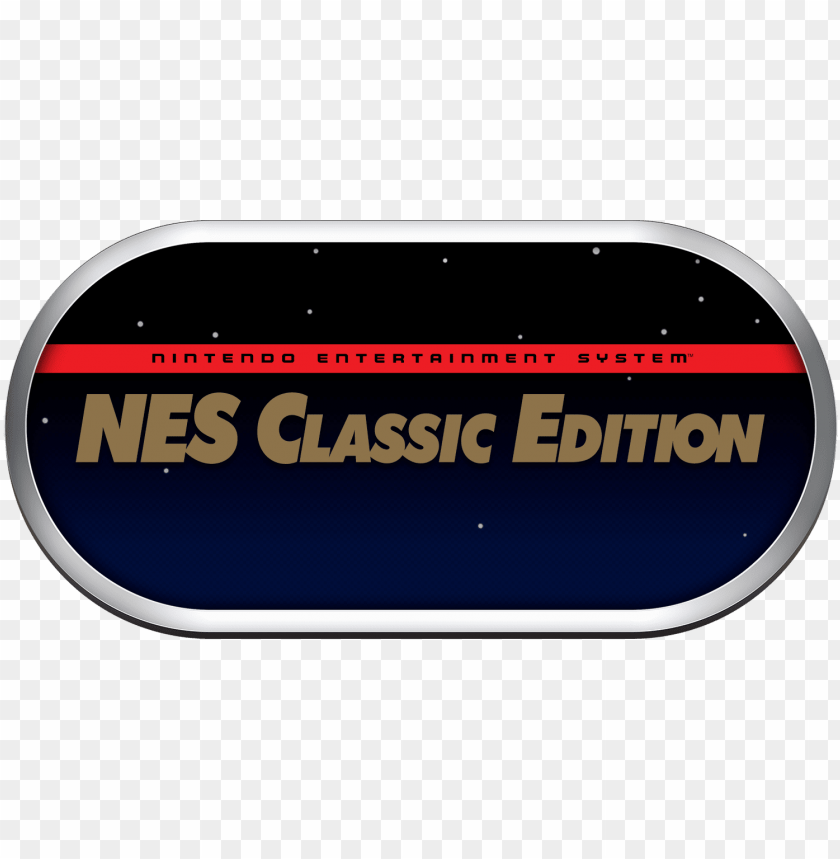 es classic mini logo 1b nintendo entertainment system mini classic editio PNG transparent with Clear Background ID 202437