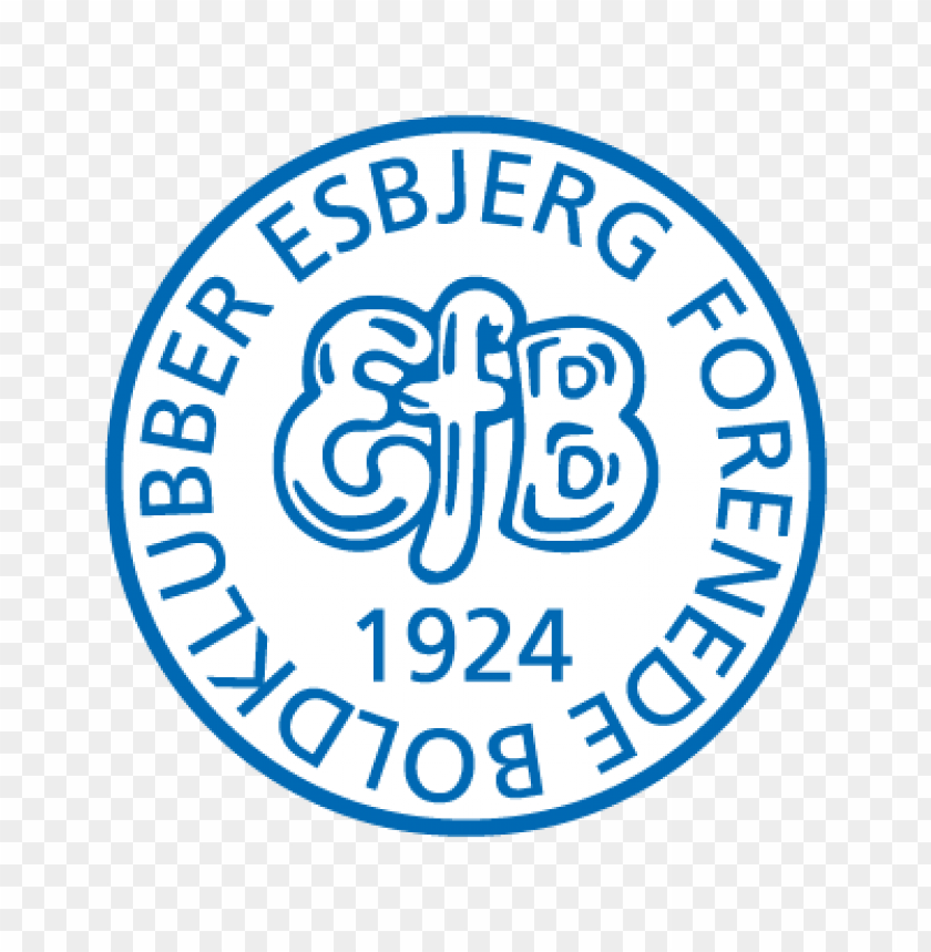  esbjerg fb 1924 vector logo - 460059