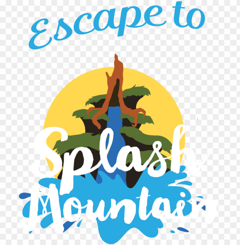 escape to splash mountain splash mountain logo PNG transparent with Clear Background ID 227294