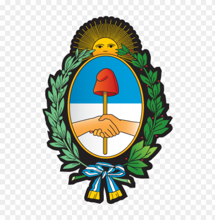  escudo argentino logo vector free - 466126
