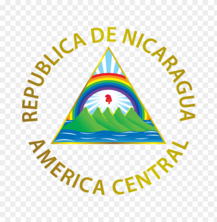  escudo de nicaragua logo vector free download - 466061