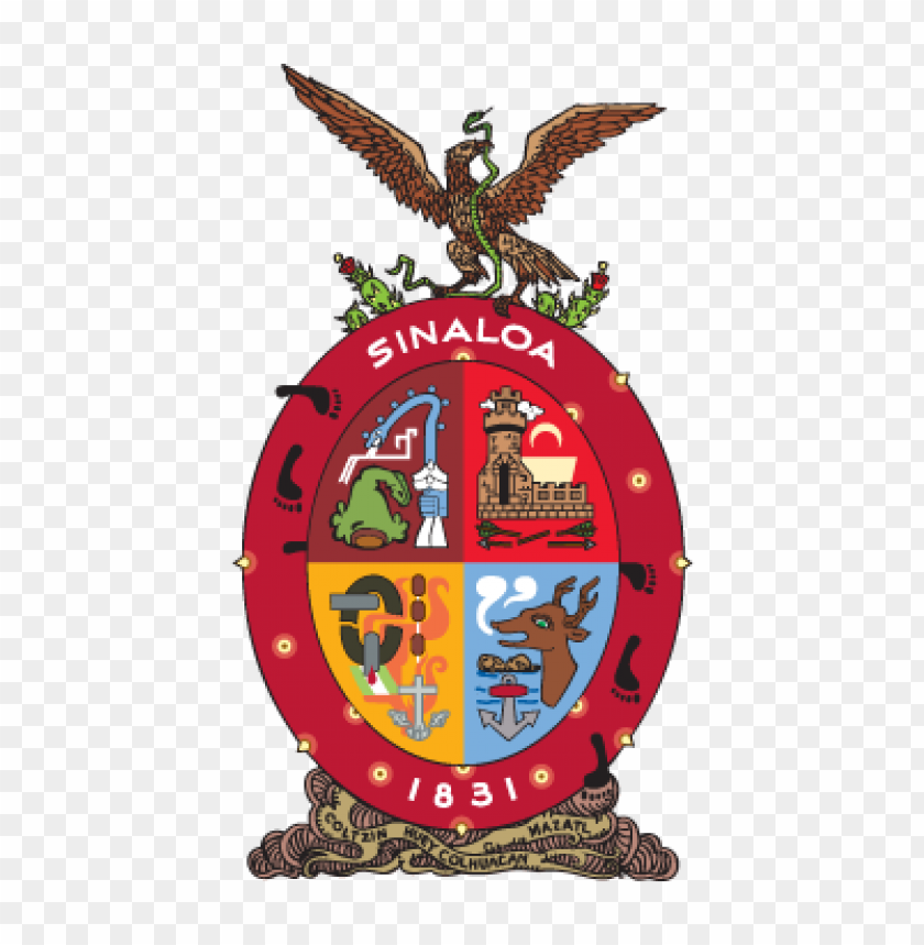 escudo de sinaloa logo vector free - 466067