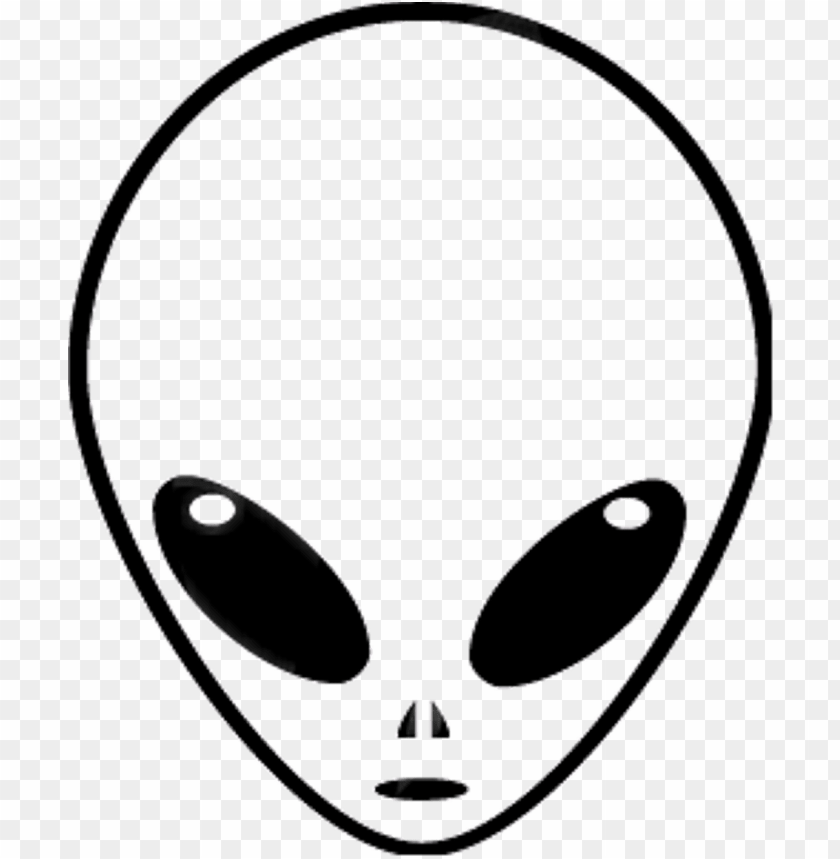 #et #alien #tumblr - easy to draw alien head PNG image with transparent background | TOPpng How To Draw A Alien Face