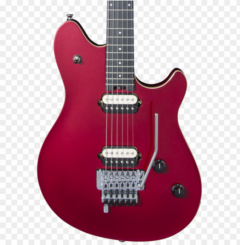 free PNG evh wolfgang special ebony candy apple red metallic - evh evh wolfgang usa edward van halen signature stealth PNG image with transparent background PNG images transparent