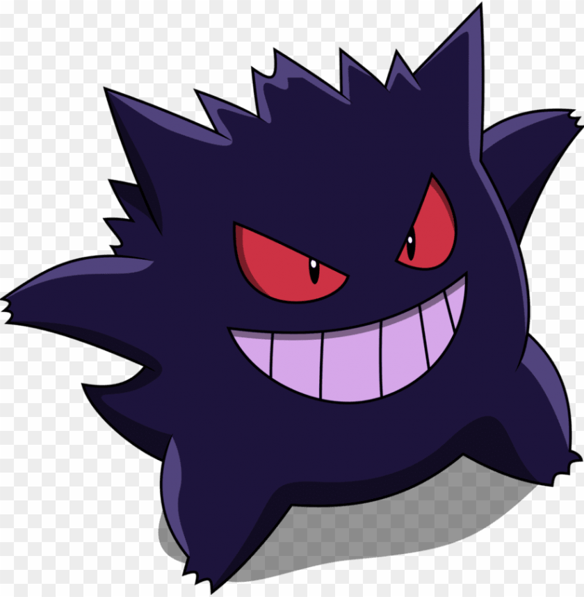 Evil Transparent Gengar Transparent Download Gengar Pokemon Png Image With Transparent Background Toppng