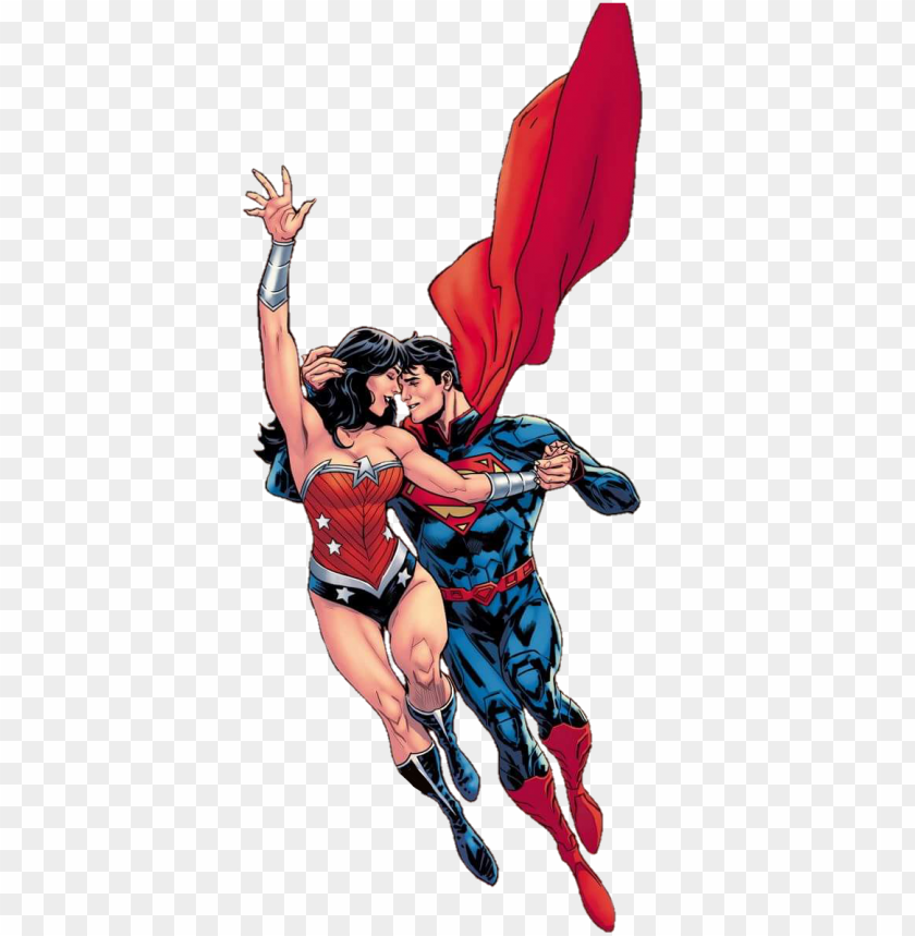 ew 52 superman and wonder woman by mayantimegod - superman y wonder woma PNG image with transparent background@toppng.com