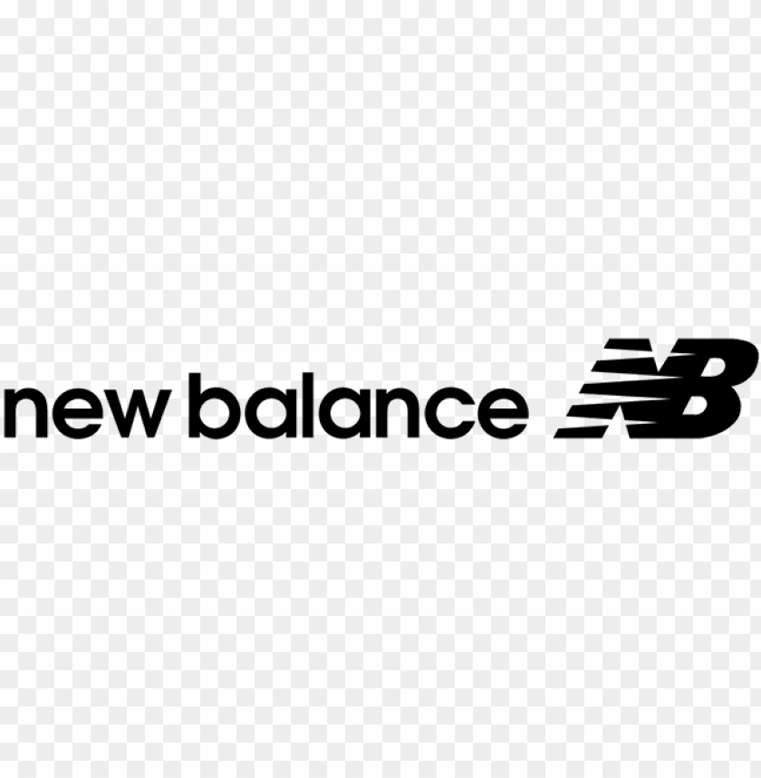 ew balance logo png white - new balance logo black PNG image with ...
