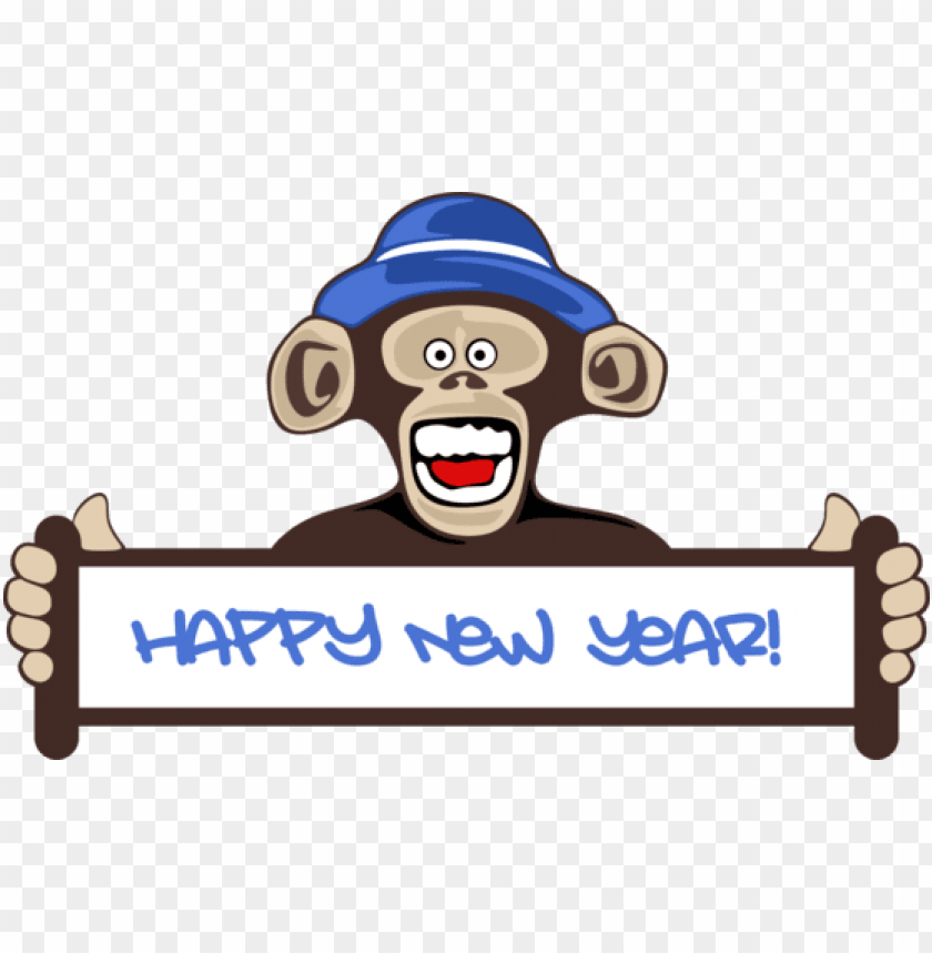 background, animal, smile, ape, new years eve, silhouette, happy birthday
