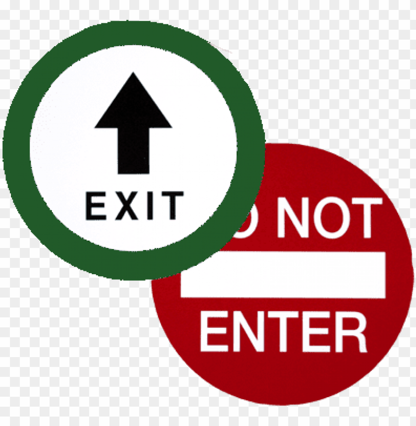 Exit Do Not Enter Decal Do Not Enter Automatic Door PNG Image With Transparent Background@toppng.com