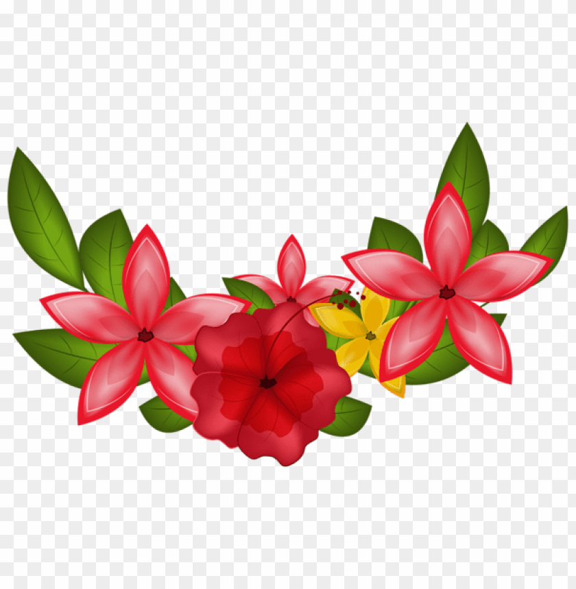 exotic floral decoration