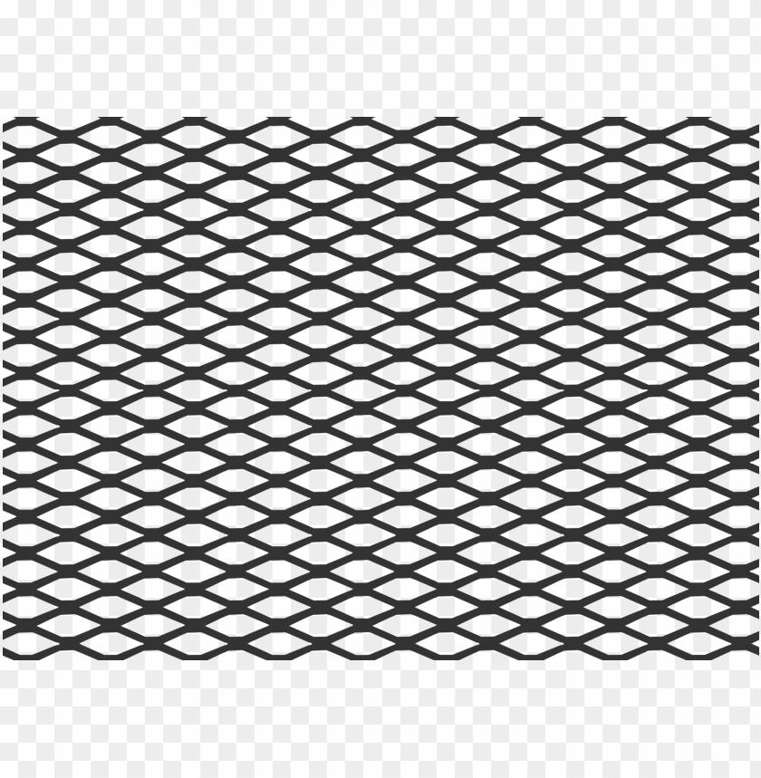 Stainless Steel Wire Mesh - Expanded Metal Texture Seamless . PNG