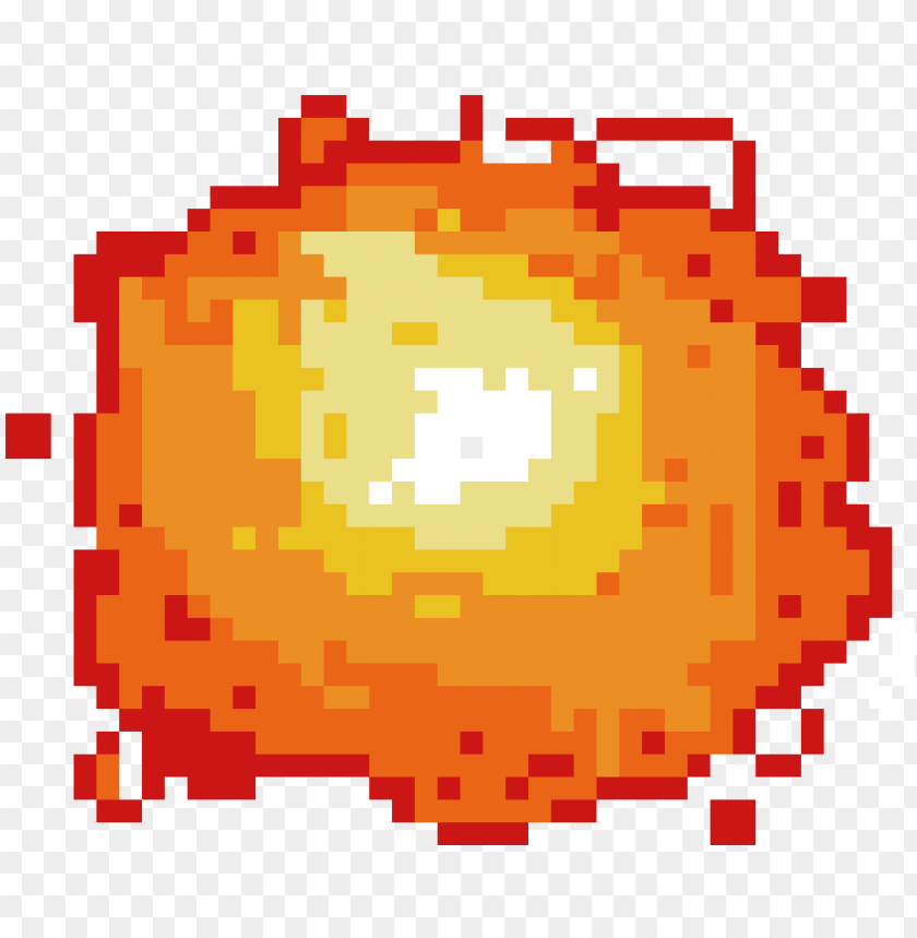 Popular PNGs. free PNG explosion - pixel art PNG image with transparent bac...