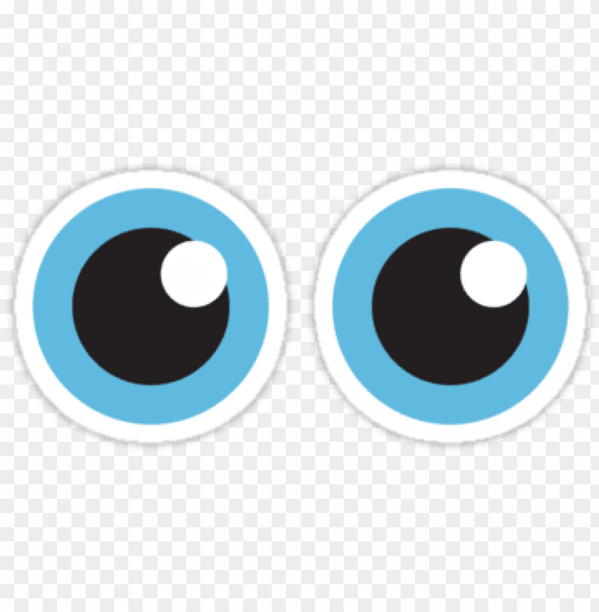 eye cartoon PNG image with transparent background | TOPpng