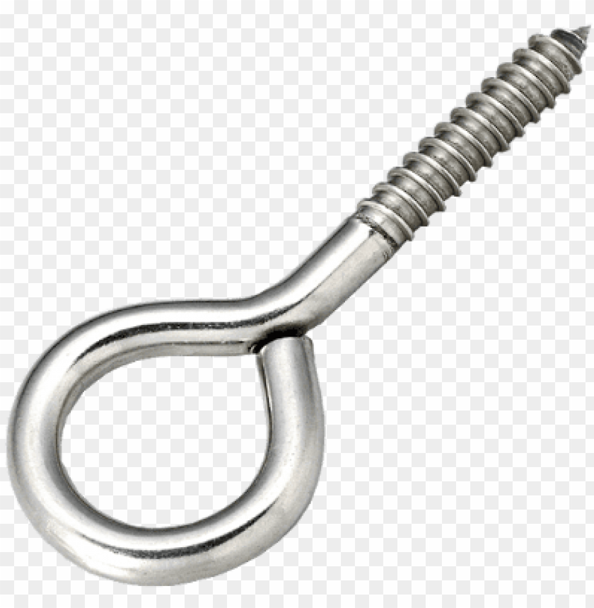 Eye Hook Screws PNG Transparent With Clear Background ID 96040