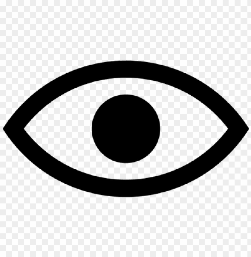 eye icon PNG image with transparent background | TOPpng