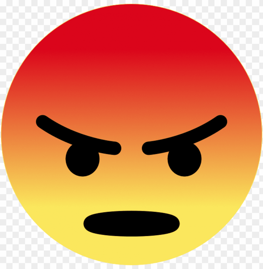 Facebook Angry Emoji Png - Facebook Angry Emoji PNG Transparent With Clear Background ID 170787