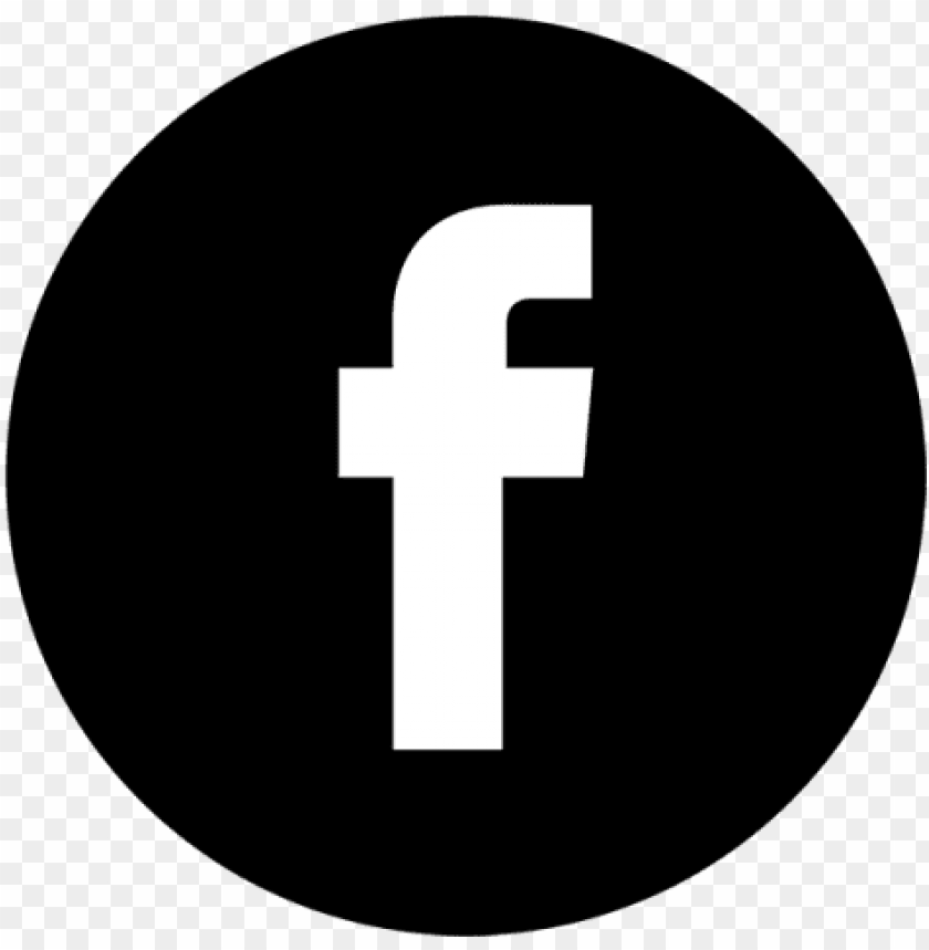 Black facebook background icon Facebook Colors