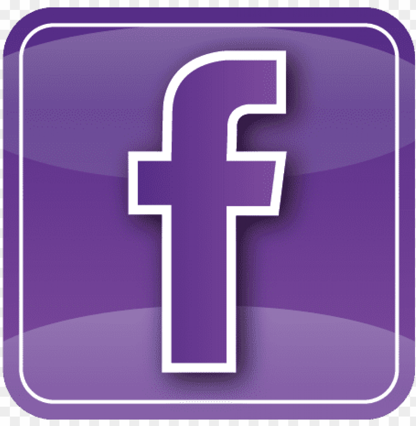 Facebook Icon Pink Facebook Icon Purple Png - Free PNG Images