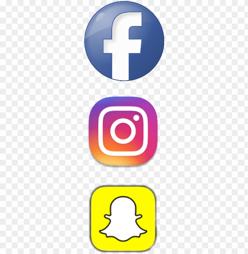 40+ Facebook Instagram Snapchat Logo Png Gif