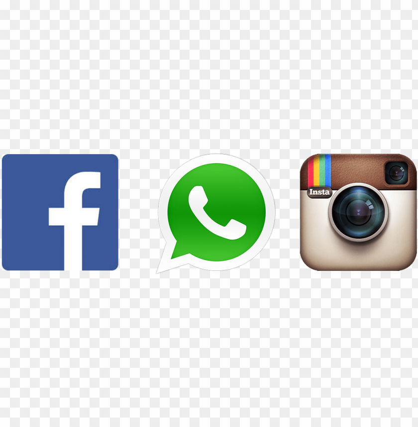 Facebook Instagram Twitter Icons Free Whatsapp Icon Png Free Png Images Toppng