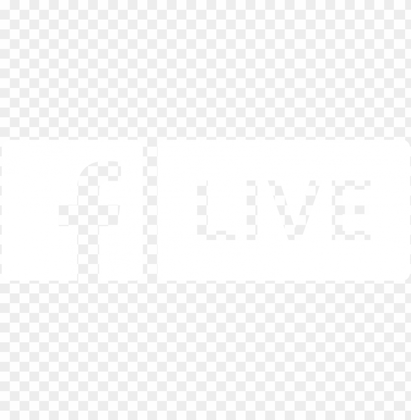 Facebook Live Logo Facebook Live Logo Black And White Png Image