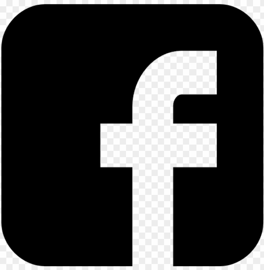 Facebook Logo Png Transparent Image Facebook Logo Black Png Image With Transparent Background Toppng