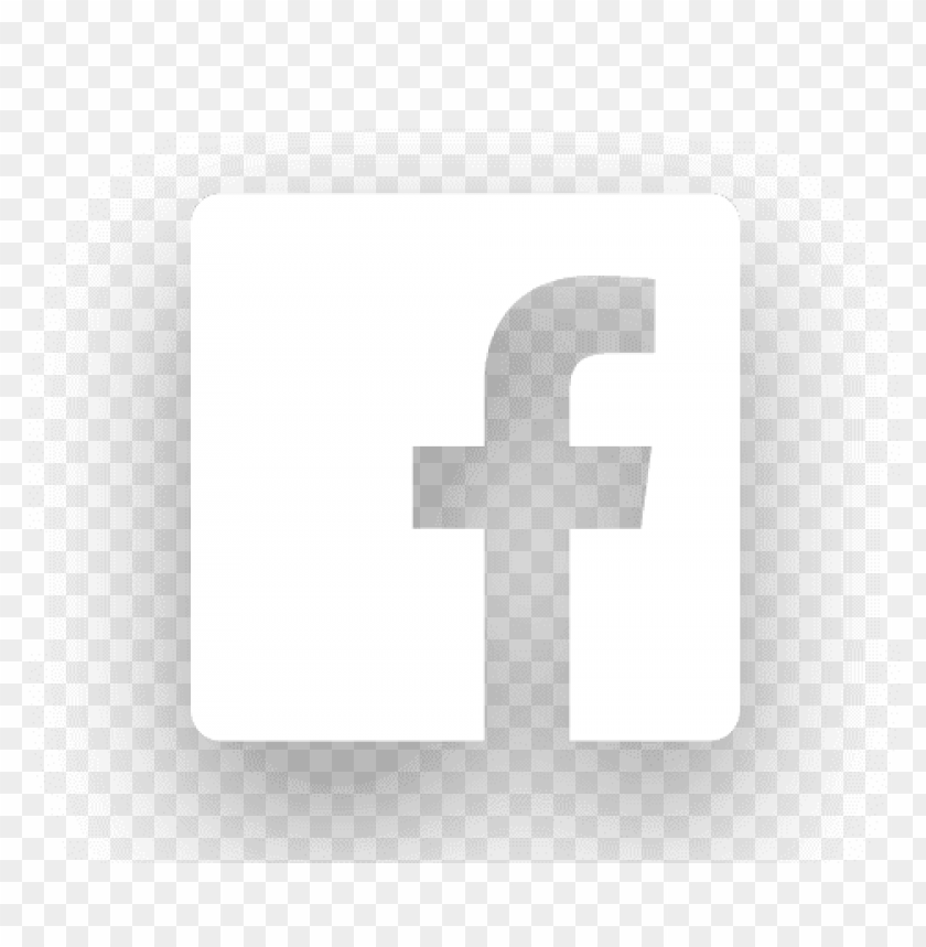 Thiết kế facebook logo in white tinh tế và thanh lịch