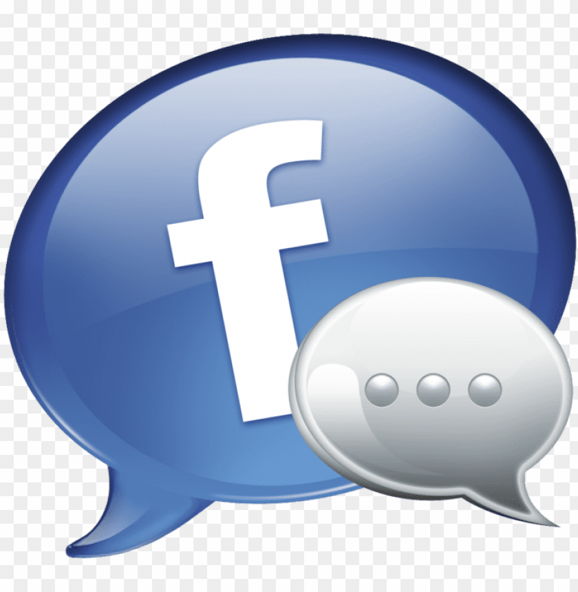 facebook messenger icon 6 3d facebook messenger icon png - Free PNG Images ID 125781