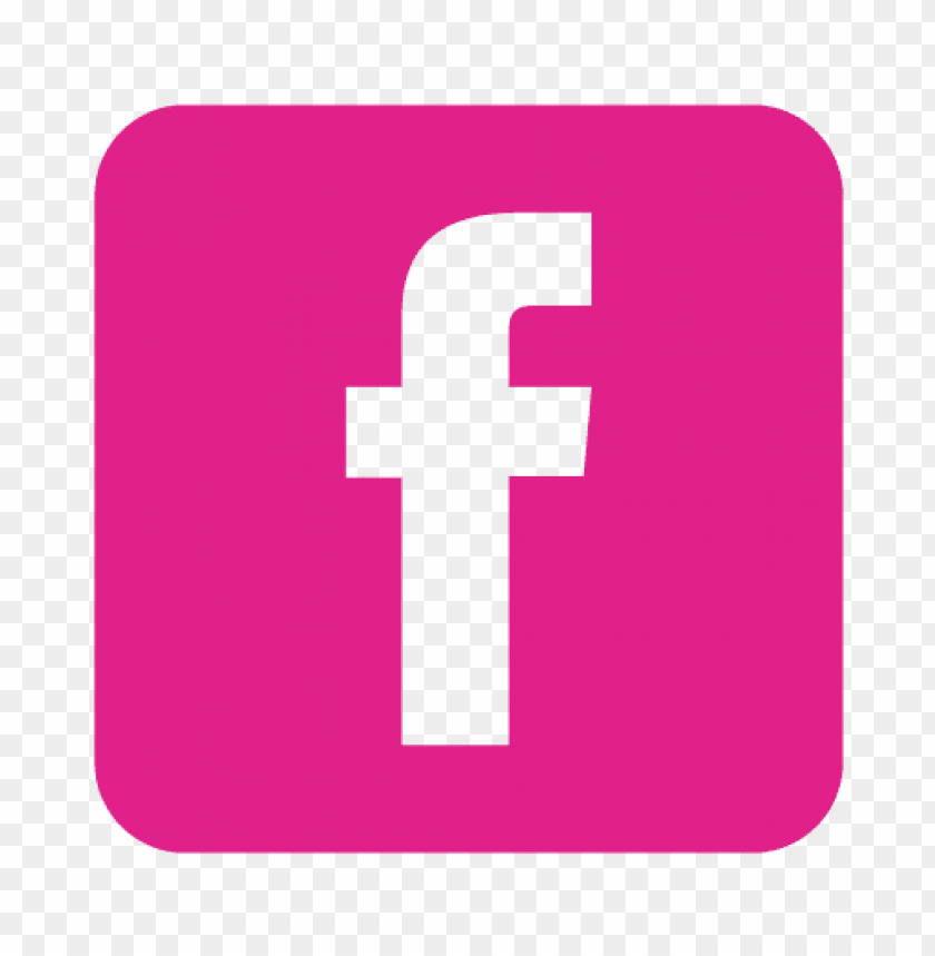 facebook pink logo png square png - Free PNG Images ID 34100