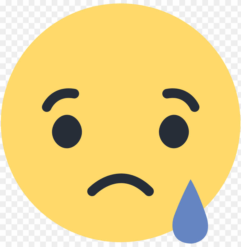 facebook sad emoji PNG transparent with Clear Background ID 78368