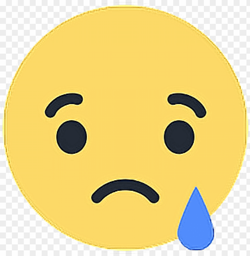 facebook sad emoji PNG transparent with Clear Background ID 78382