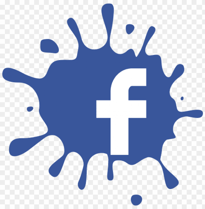 facebook, splat, f, logo, transparent