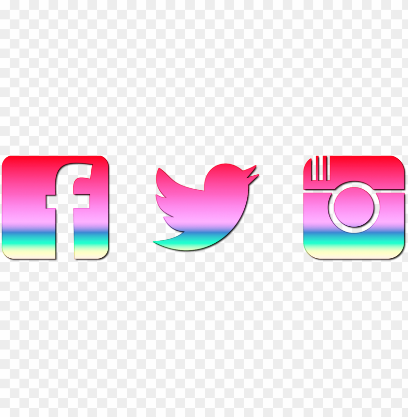 Facebook Twitter Instagram Icons Orange Png Image With Transparent Background Toppng