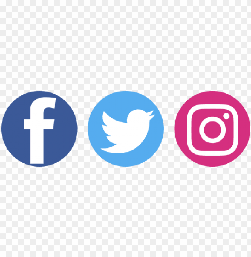 facebook twitter instagram logo hd PNG image with transparent background@toppng.com