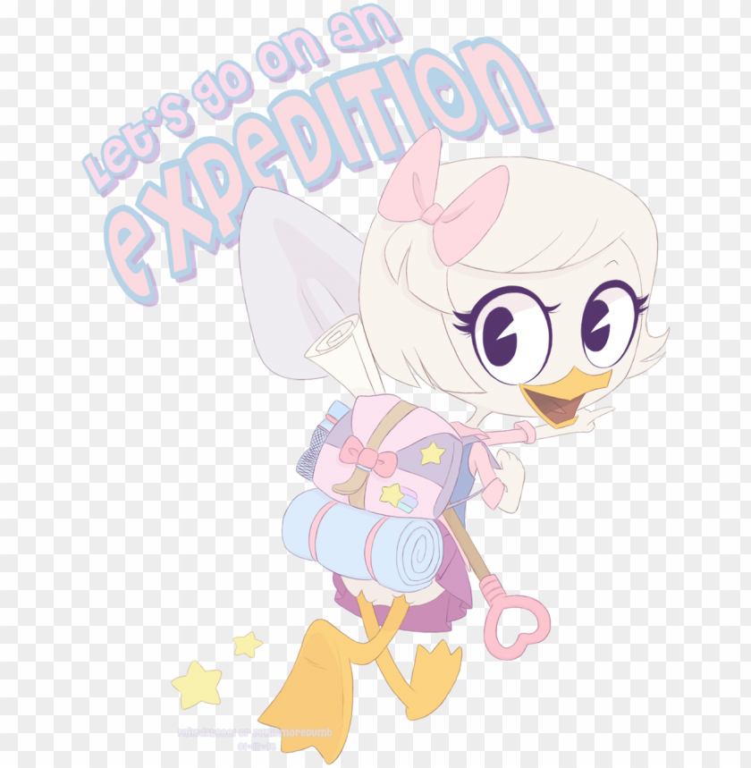 Failsatcool Ducktales 2017 Fanart Webby Vanderquack PNG Image With Transparent Background