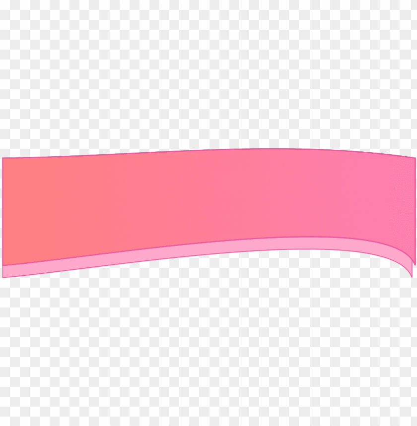 Faixa Banner Rosa Fundo E PNG Transparent Background