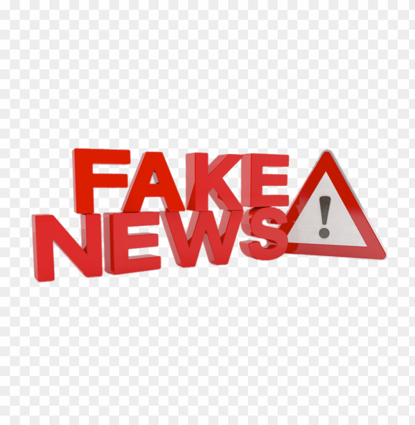 fake news 3d PNG transparent with Clear Background ID 118130