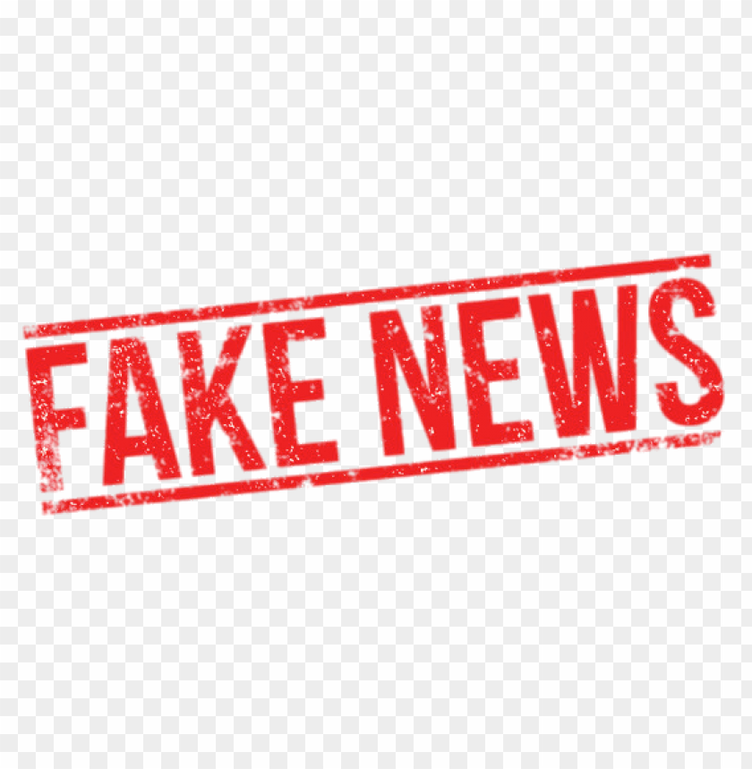 Fake News Horizontal PNG Transparent With Clear Background ID 118135 ...