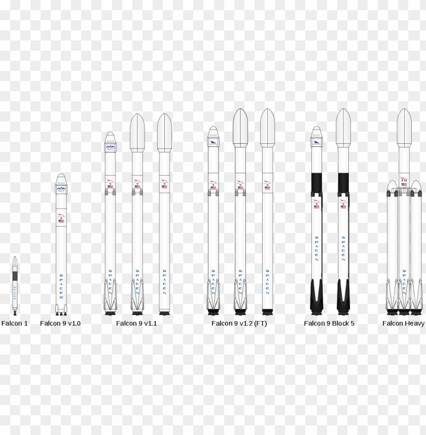 falcon 9 block 5 PNG transparent with Clear Background ID 274082