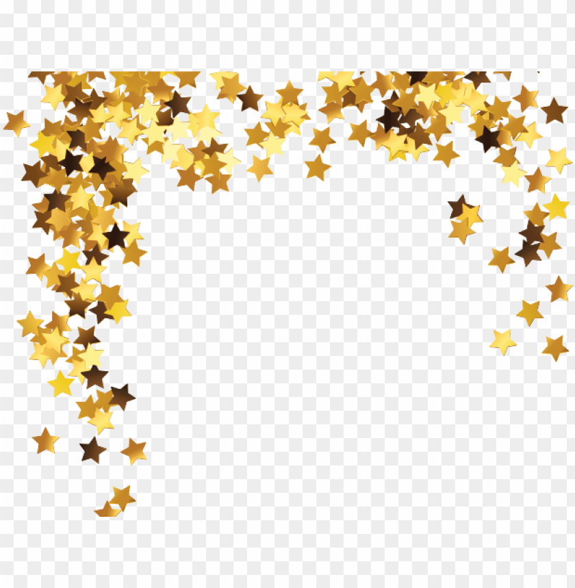 Falling Stars Clipart Border - Transparent Background Stars Clipart PNG Transparent With Clear Background ID 169312