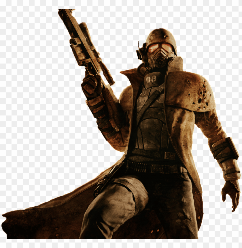 Fallout 4 Character Fallout New Vegas Dlc Couriers Stash Png - fallout new vegas sign free roblox