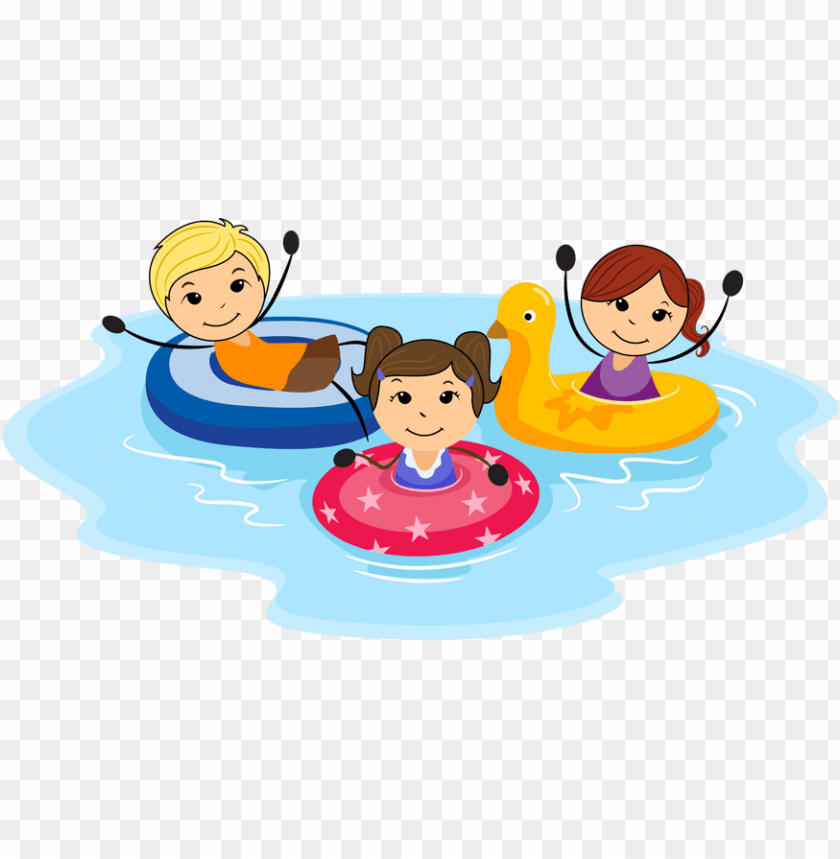 family clipart swim - kids swimming clipart PNG image with transparent background@toppng.com