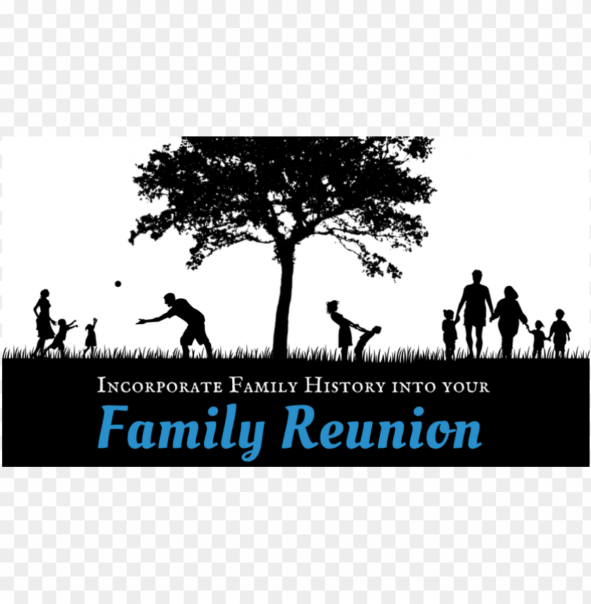 family reunion silhouette