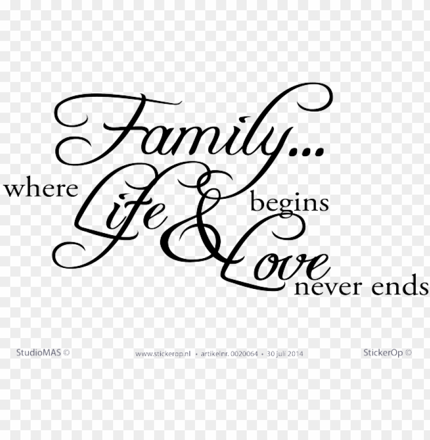 Family Sayings Png Download Bobee Family Decal Wall Sticker - roblox family decals