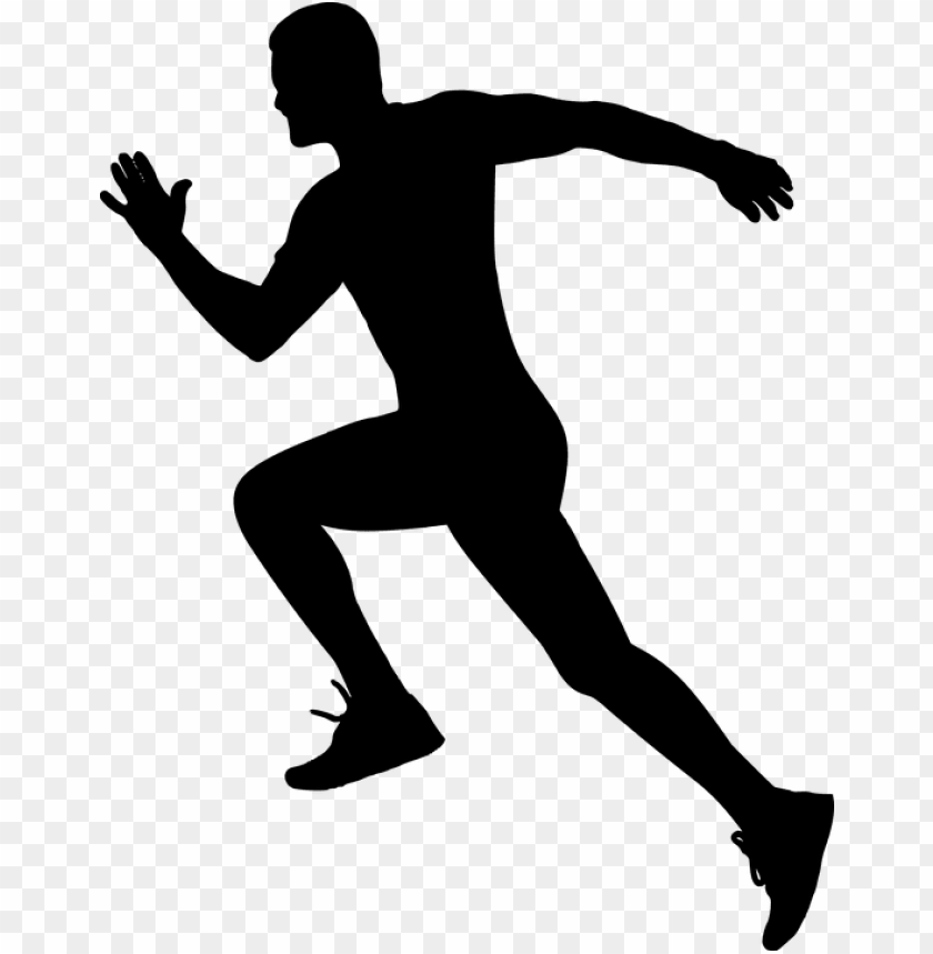 fast clipart running man - silhouette of someone runni PNG image with transparent background@toppng.com
