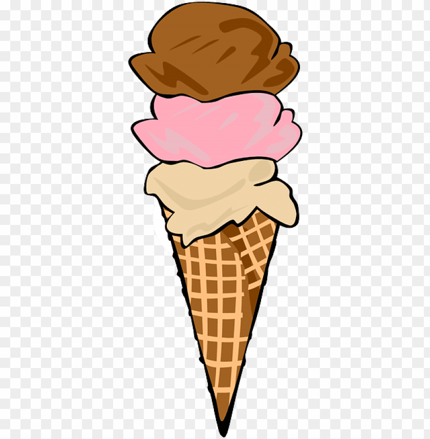 Fastfood Food Dessert Icecream Cone Waffle - Ice Cream Cone PNG Transparent With Clear Background ID 153004